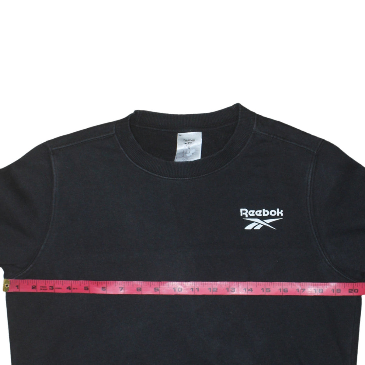 Mens UK Size S Reebok Black Pullover Sweatshirt