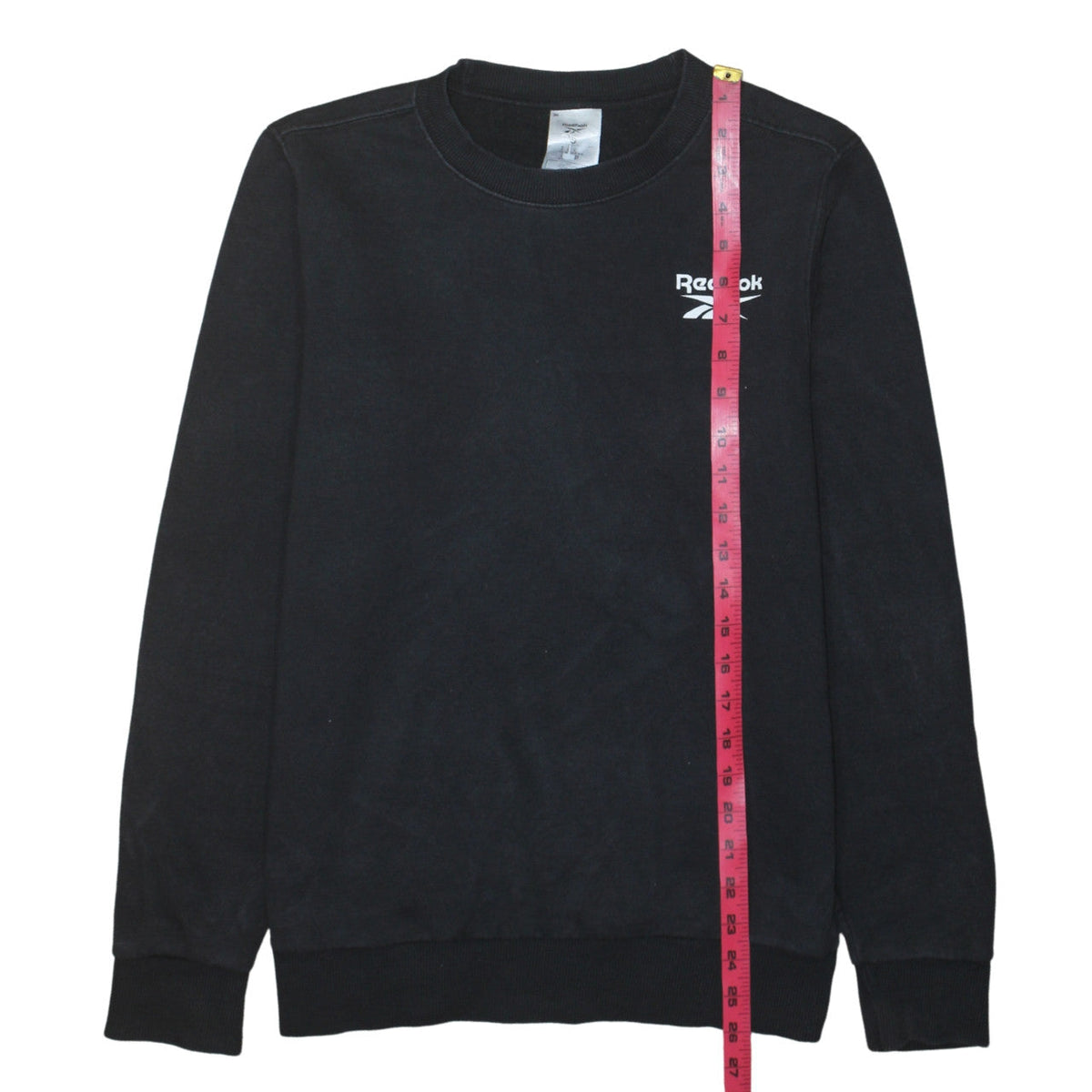 Mens UK Size S Reebok Black Pullover Sweatshirt