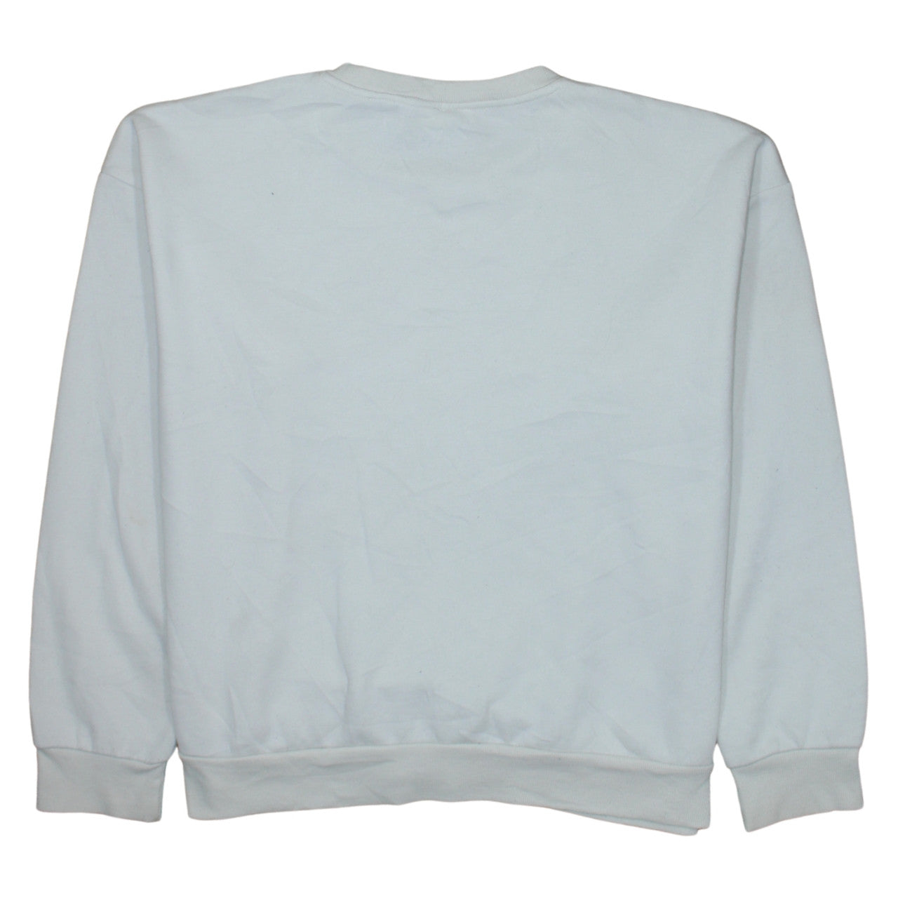 Womens UK Size L Primark White Pullover Sweatshirt