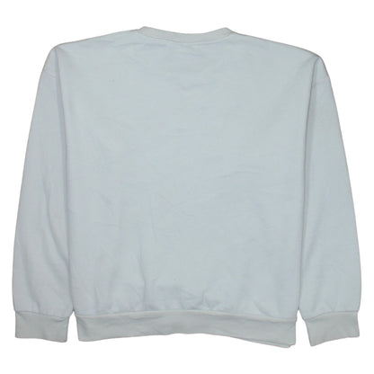 Womens UK Size L Primark White Pullover Sweatshirt