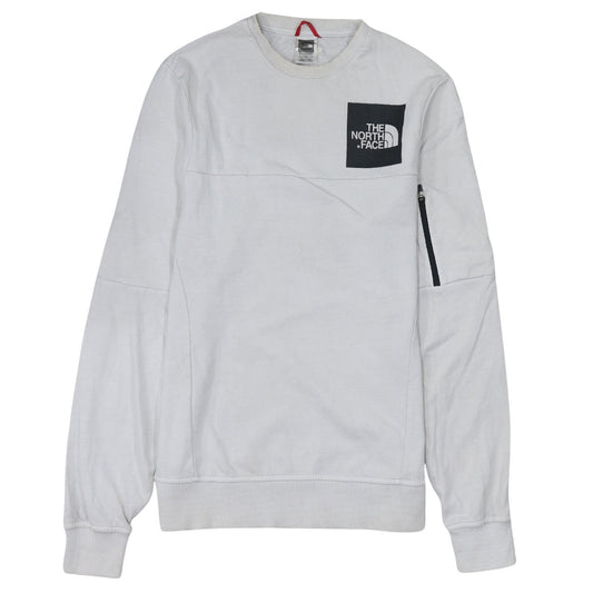Mens UK Size S The North Face White Pullover Sweatshirt