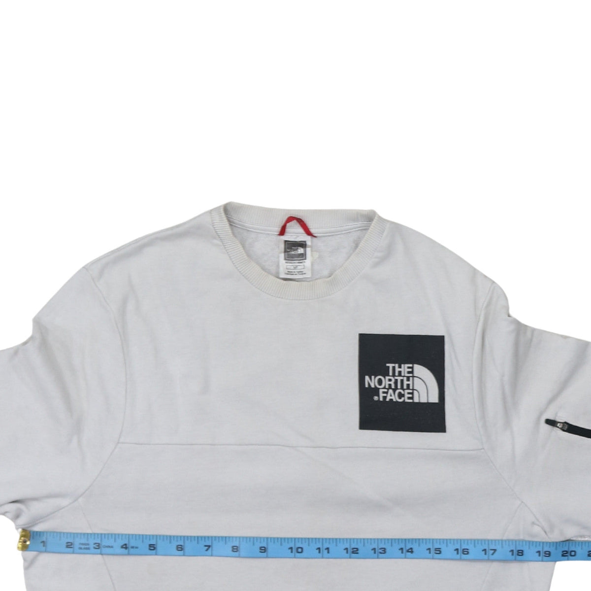 Mens UK Size S The North Face White Pullover Sweatshirt