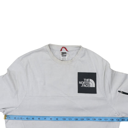 Mens UK Size S The North Face White Pullover Sweatshirt