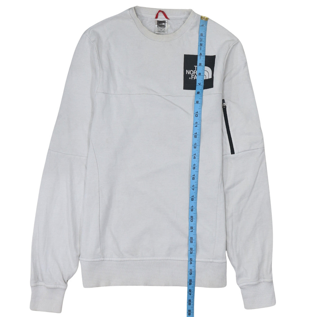 Mens UK Size S The North Face White Pullover Sweatshirt