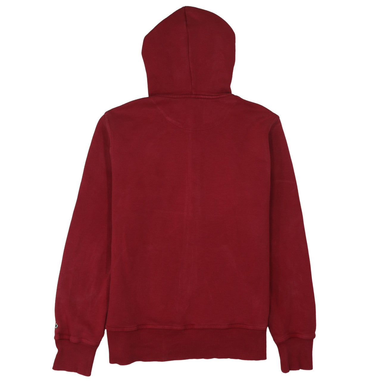 Mens UK Size M Nike Red Full Zip Hoodie