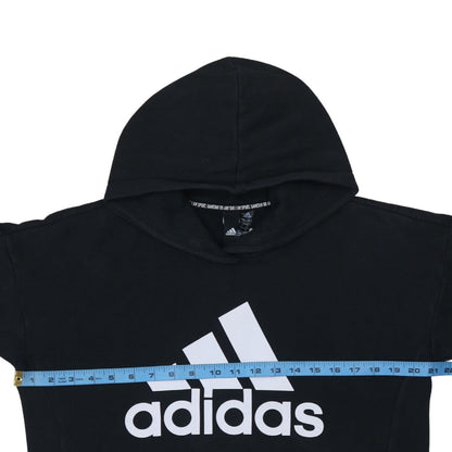 Womens UK Size S adidas Black Pullover Hoodie