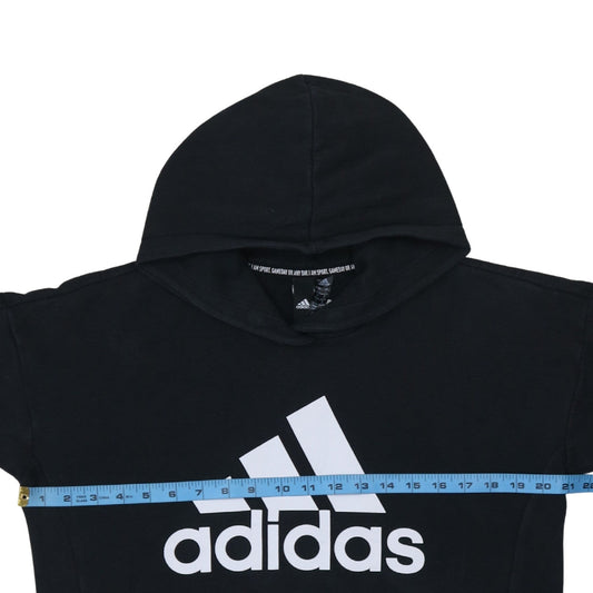 Womens UK Size S adidas Black Pullover Hoodie
