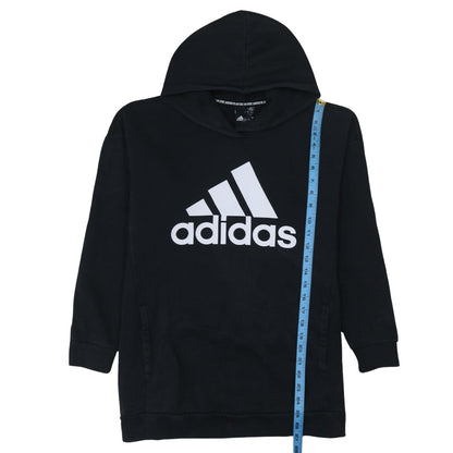 Womens UK Size S adidas Black Pullover Hoodie