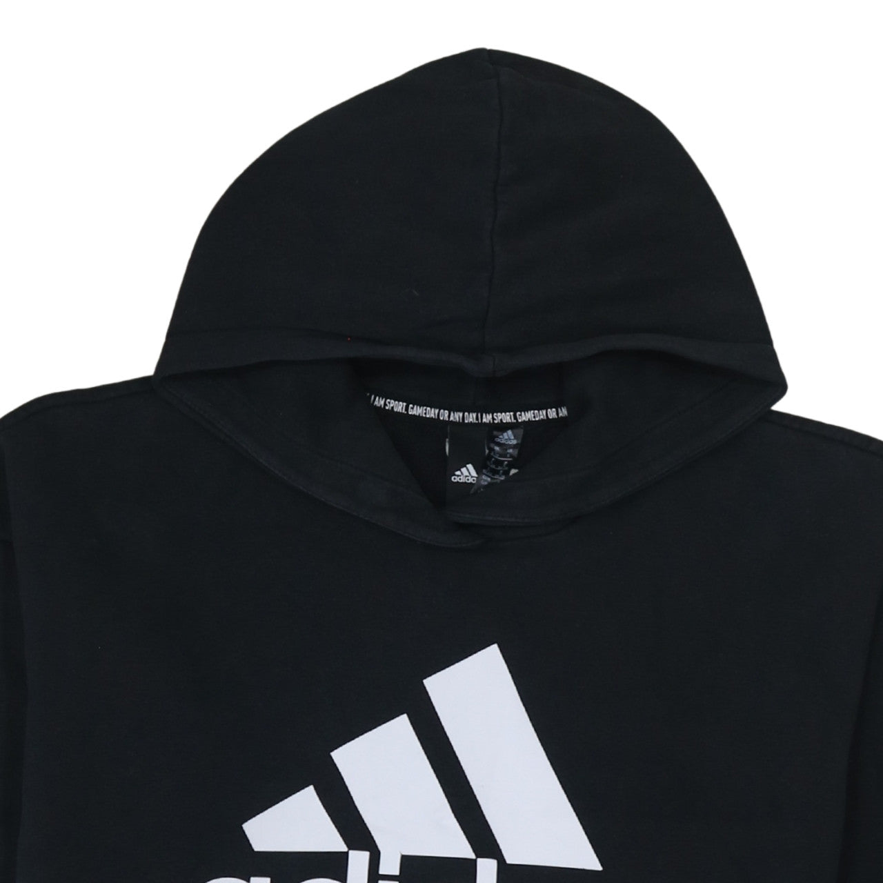 Womens UK Size S adidas Black Pullover Hoodie