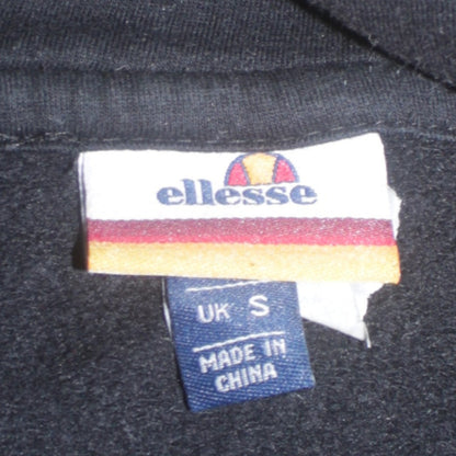Mens UK Size S ellesse Black Pullover Hoodie