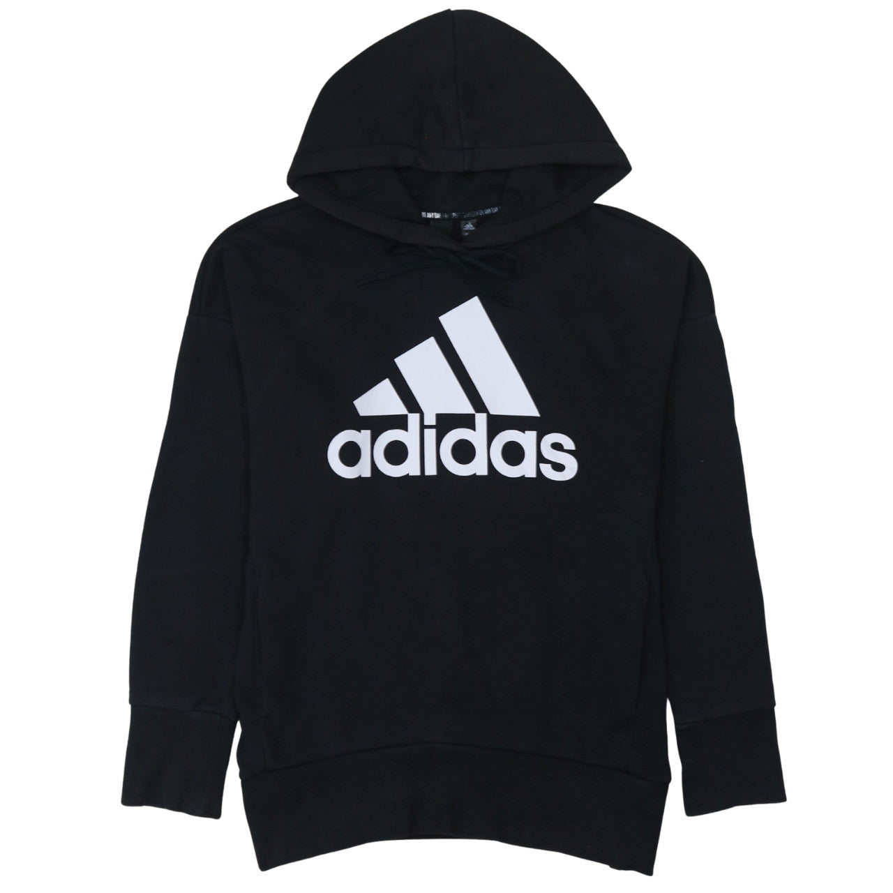 Womens UK Size S adidas Black Pullover Hoodie
