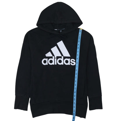 Womens UK Size S adidas Black Pullover Hoodie