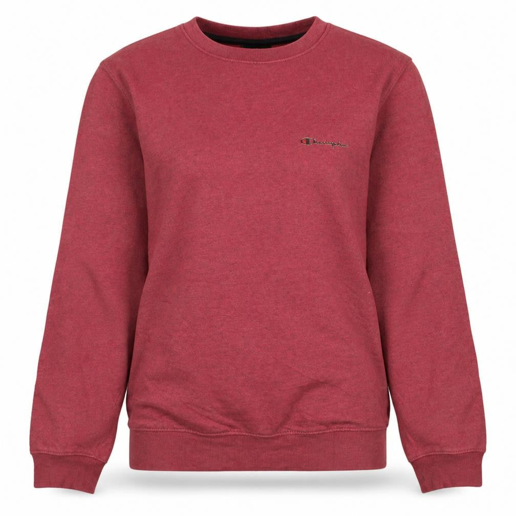 Womens UK Size M Champion Red Pullover Sweatshirt
