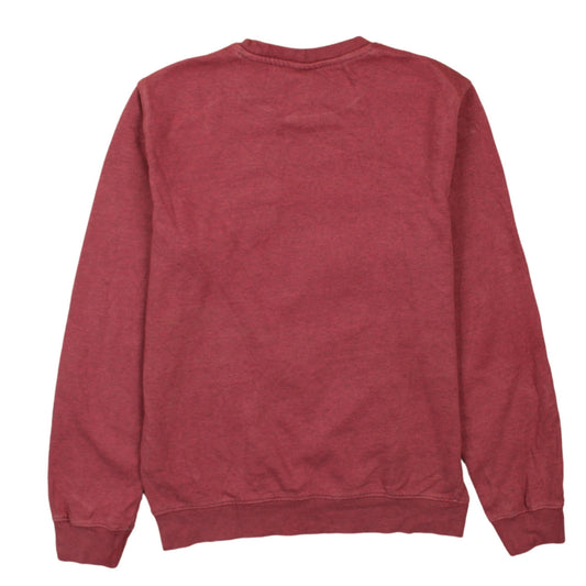 Womens UK Size M Champion Red Pullover Sweatshirt