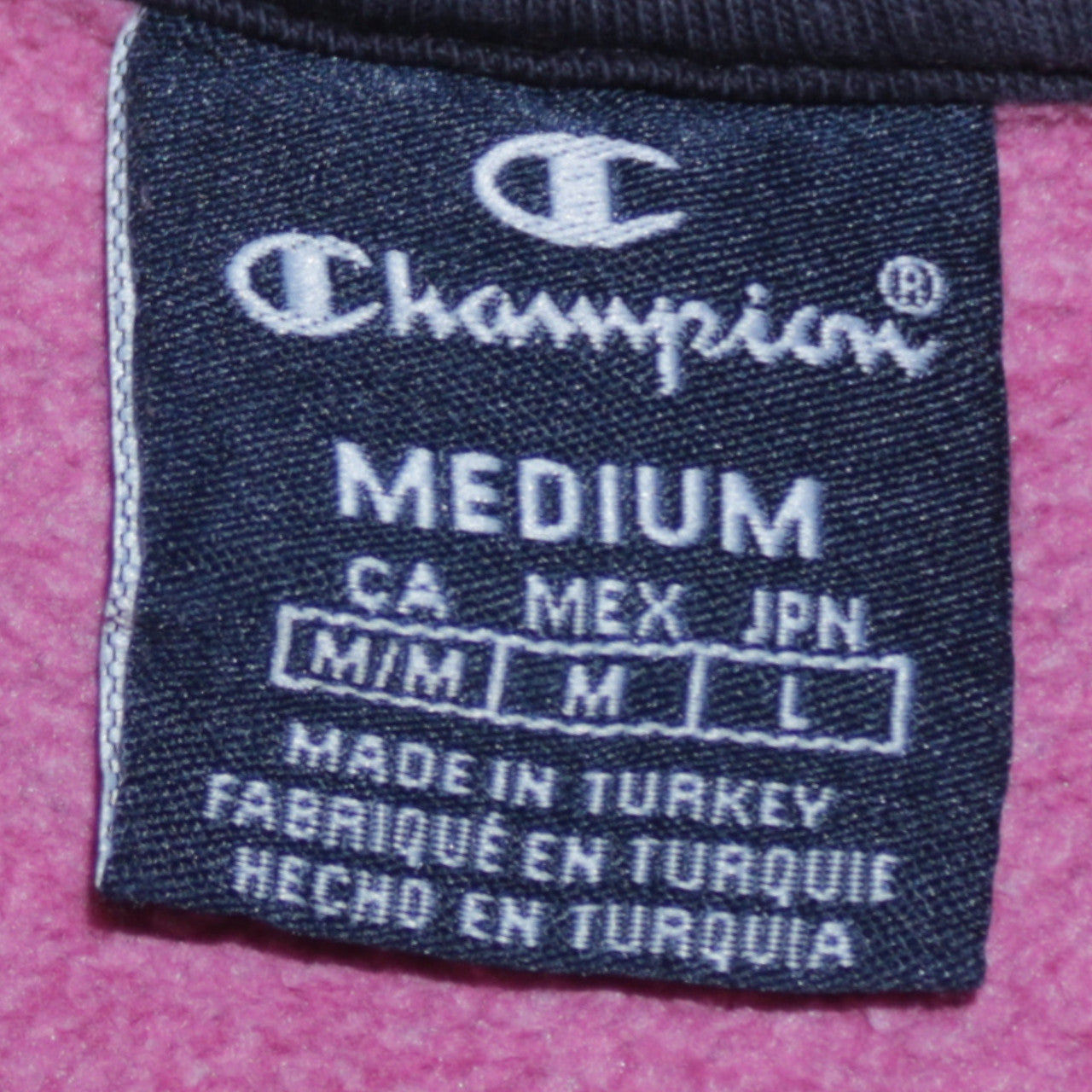 Womens UK Size M Champion Red Pullover Sweatshirt