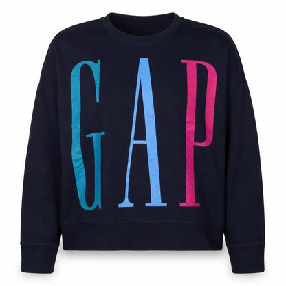 Womens UK Size XL Gap Blue Pullover Sweatshirt