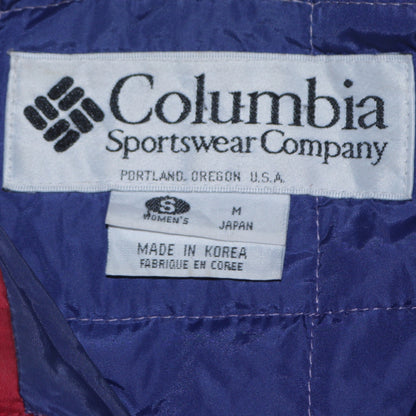 Womens UK Size S Columbia Red Parka Coat