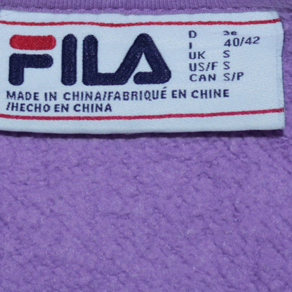 Womens UK Size S FILA Multicoloured Pullover Sweatshirt
