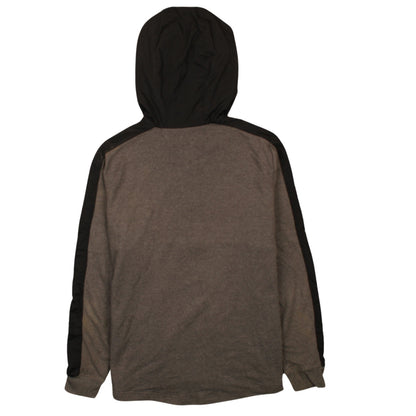 Mens UK Size L Under armour Grey Pullover Hoodie
