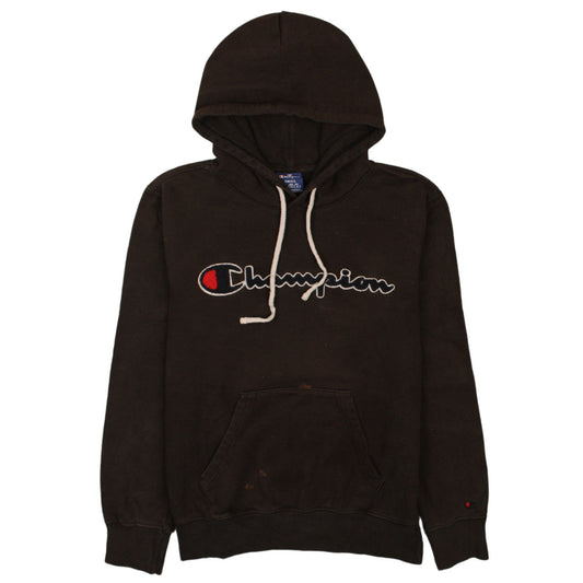 Mens UK Size S Champion Brown Pullover Hoodie