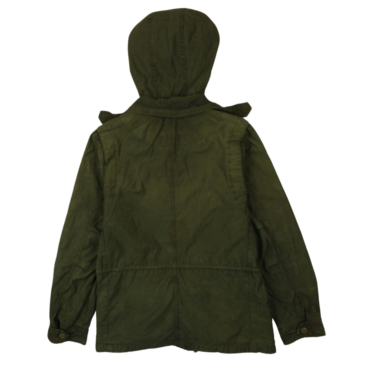 Womens UK Size 12 Topshop Green Military Jacket