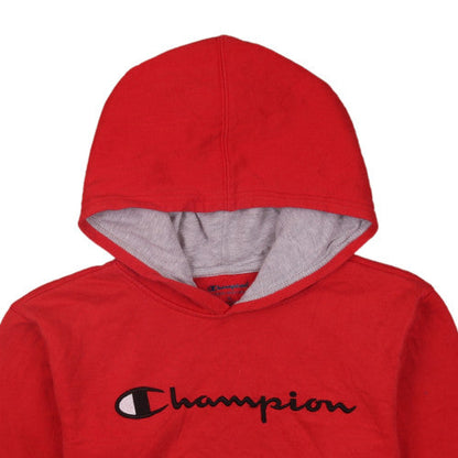 Boys UK Size XL Champion Red Pullover Hoodie