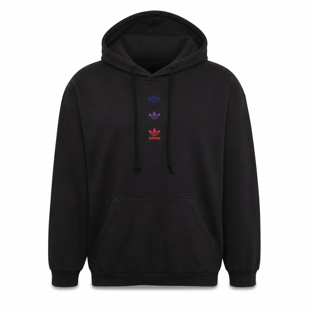 Womens UK Size 12 adidas Black Pullover Hoodie