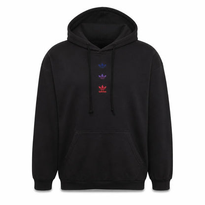 Womens UK Size 12 adidas Black Pullover Hoodie
