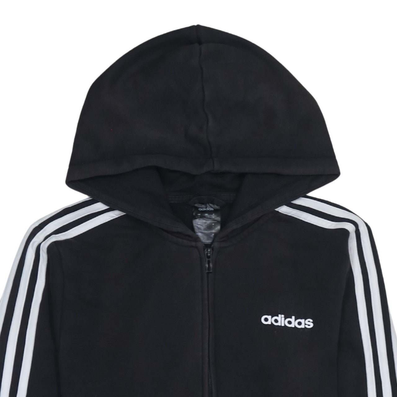 Mens UK Size S adidas Black Full Zip Hoodie