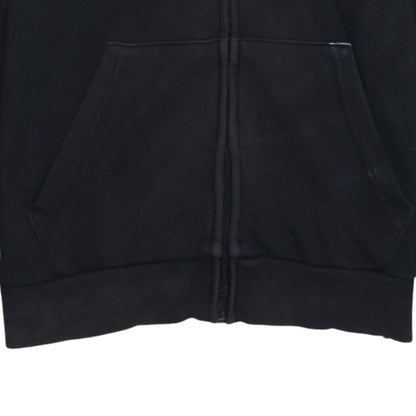 Mens UK Size S adidas Black Full Zip Hoodie
