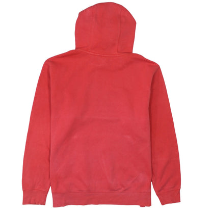 Mens UK Size L Nike Red Pullover Hoodie