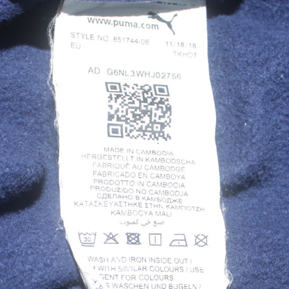 Womens UK Size XL PUMA Blue Pullover Hoodie