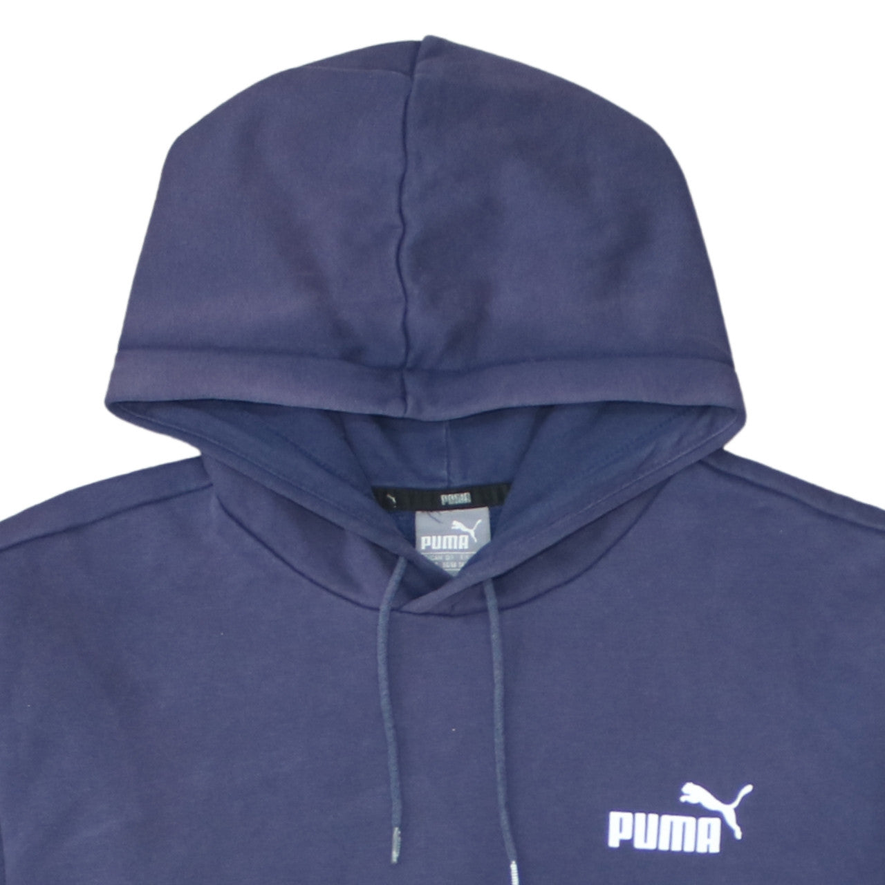 Womens UK Size XL PUMA Blue Pullover Hoodie