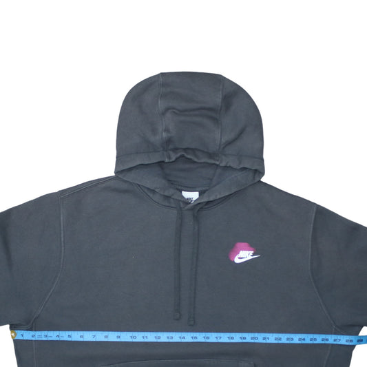 Womens UK Size XL Nike Black Pullover Hoodie