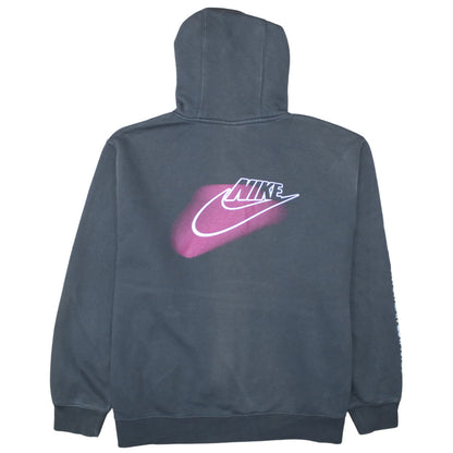 Womens UK Size XL Nike Black Pullover Hoodie