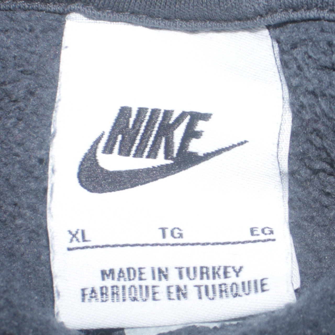 Womens UK Size XL Nike Black Pullover Hoodie