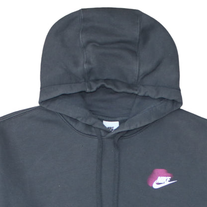 Womens UK Size XL Nike Black Pullover Hoodie
