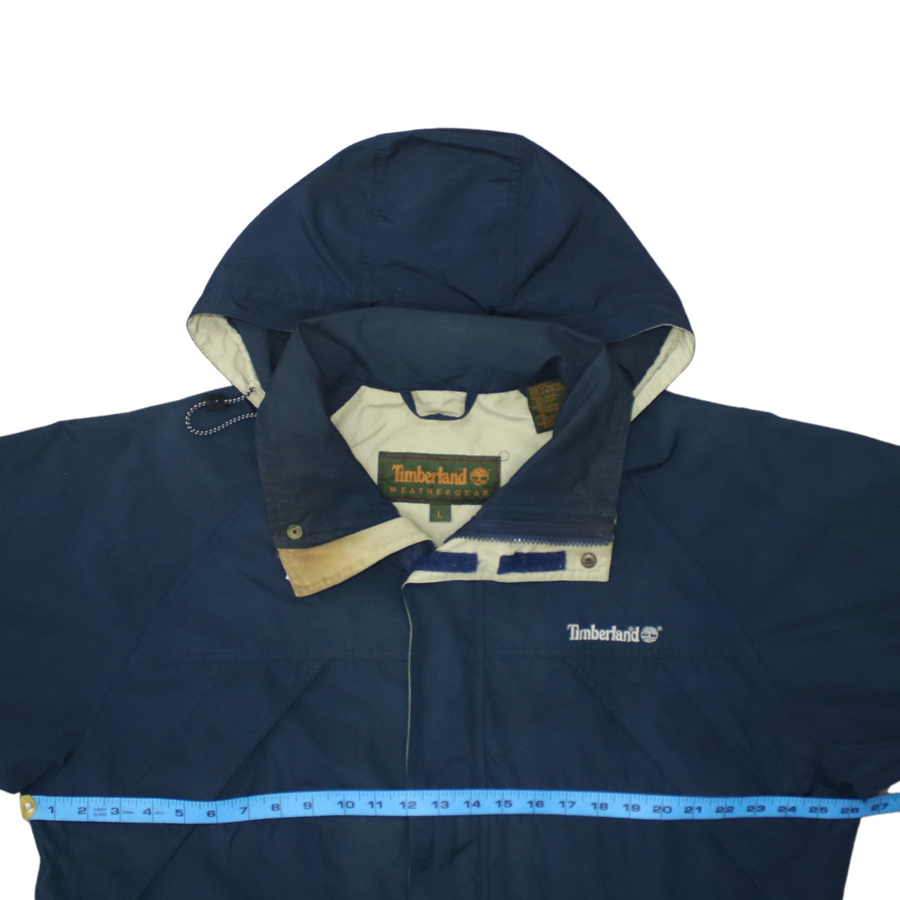 Mens UK Size L Timberland Blue Parka Coat
