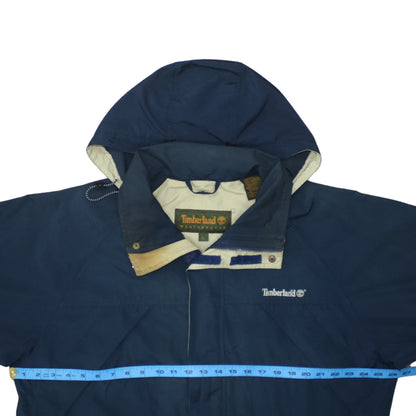 Mens UK Size L Timberland Blue Parka Coat