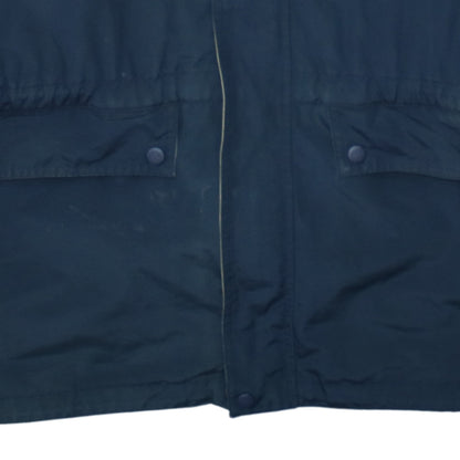 Mens UK Size L Timberland Blue Parka Coat