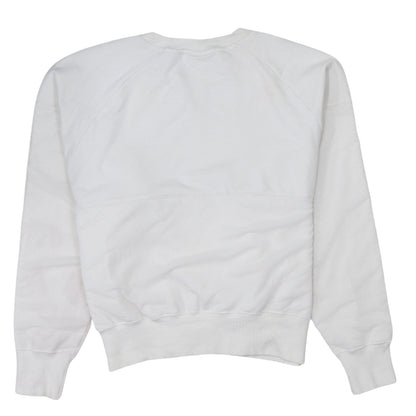 Womens UK Size S Champion White Pullover Sweatshirt