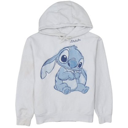 Womens UK Size XS Primark White Pullover Hoodie