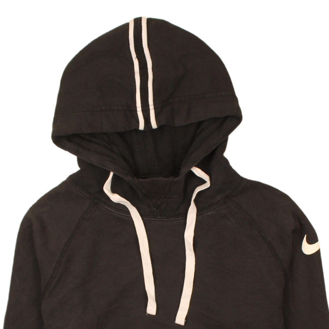 Womens UK Size XS Nike Black Pullover Hoodie
