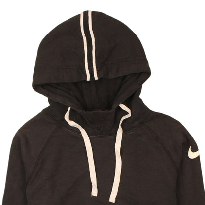 Womens UK Size XS Nike Black Pullover Hoodie