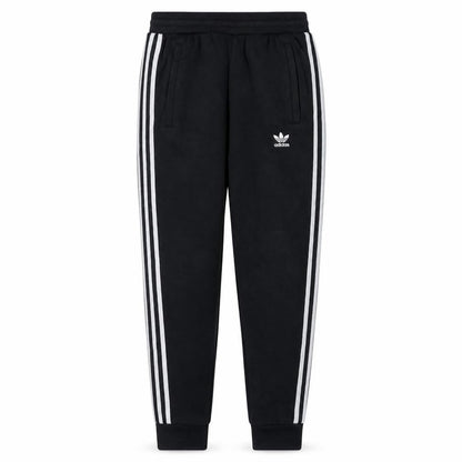 Front view of Adidas Men's Black Jogger Sweatpants S Regular Fit Casual Sportswear
