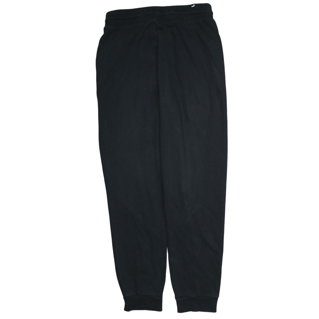 Mens UK Size M PUMA Regular Fit Jogger Black Trousers