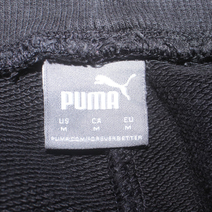 Mens UK Size M PUMA Regular Fit Jogger Black Trousers