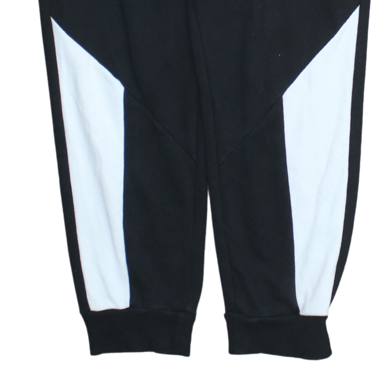 Mens UK Size M PUMA Regular Fit Jogger Black Trousers