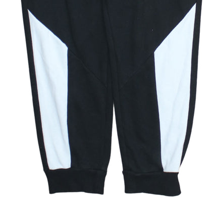 Mens UK Size M PUMA Regular Fit Jogger Black Trousers