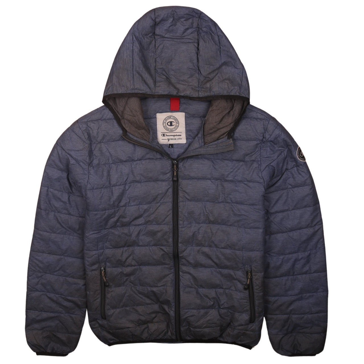 Mens UK Size L Champion Blue Puffer Jacket